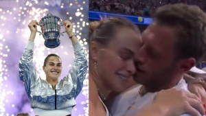 Aryna Sabalenka Celebrates US Open Victory with Boyfriend After Dominant Display