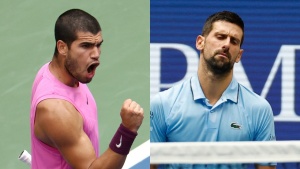 Alcaraz Dominates Djokovic in US Open Semifinal, Advances to Title Match