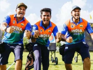India's Archery Team Strikes Gold, Secures First-Ever World Championship Title