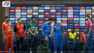 Suryakumar Yadav's Handshake with PCB Chief Mohsin Naqvi Sparks Social Media Buzz at Asia Cup 2025
OR
Asia Cup 2025: Suryakumar Yadav's Meeting with PCB Chairman Mohsin Naqvi Goes Viral Amidst Tensions
