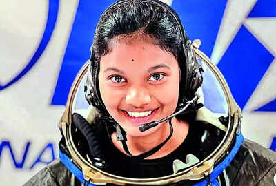 Jahnavi Dangeti, Indian space program graduate.