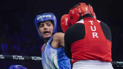 World Boxing Championships: Jaismine Lamboria, Nupur Sheoran assured of medals; Nikhat Zareen exits