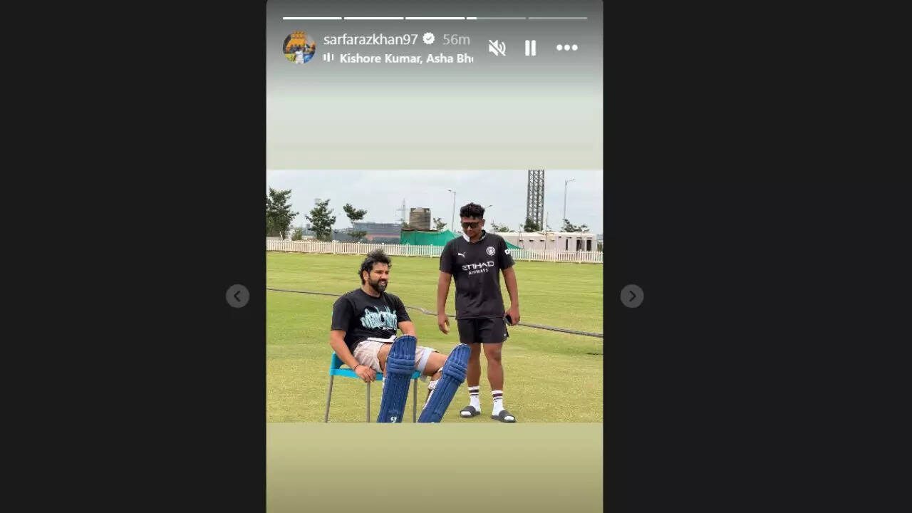 Rohit Sharma and Sarfaraz Khan