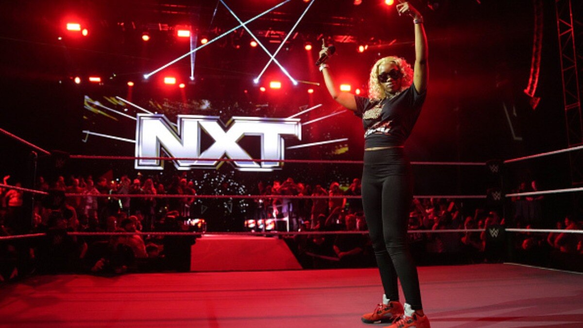 WWE NXT in the frame 